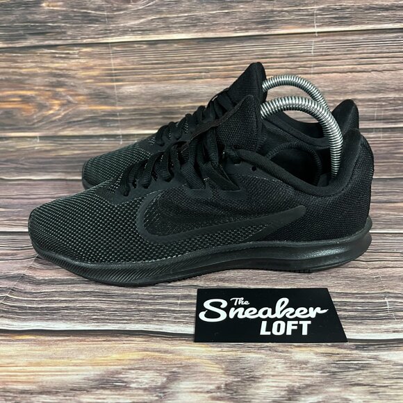 Nike Downshifter 9 Women's Black Athletic Running‎ Shoes Size 8 - Picture 3 of 8